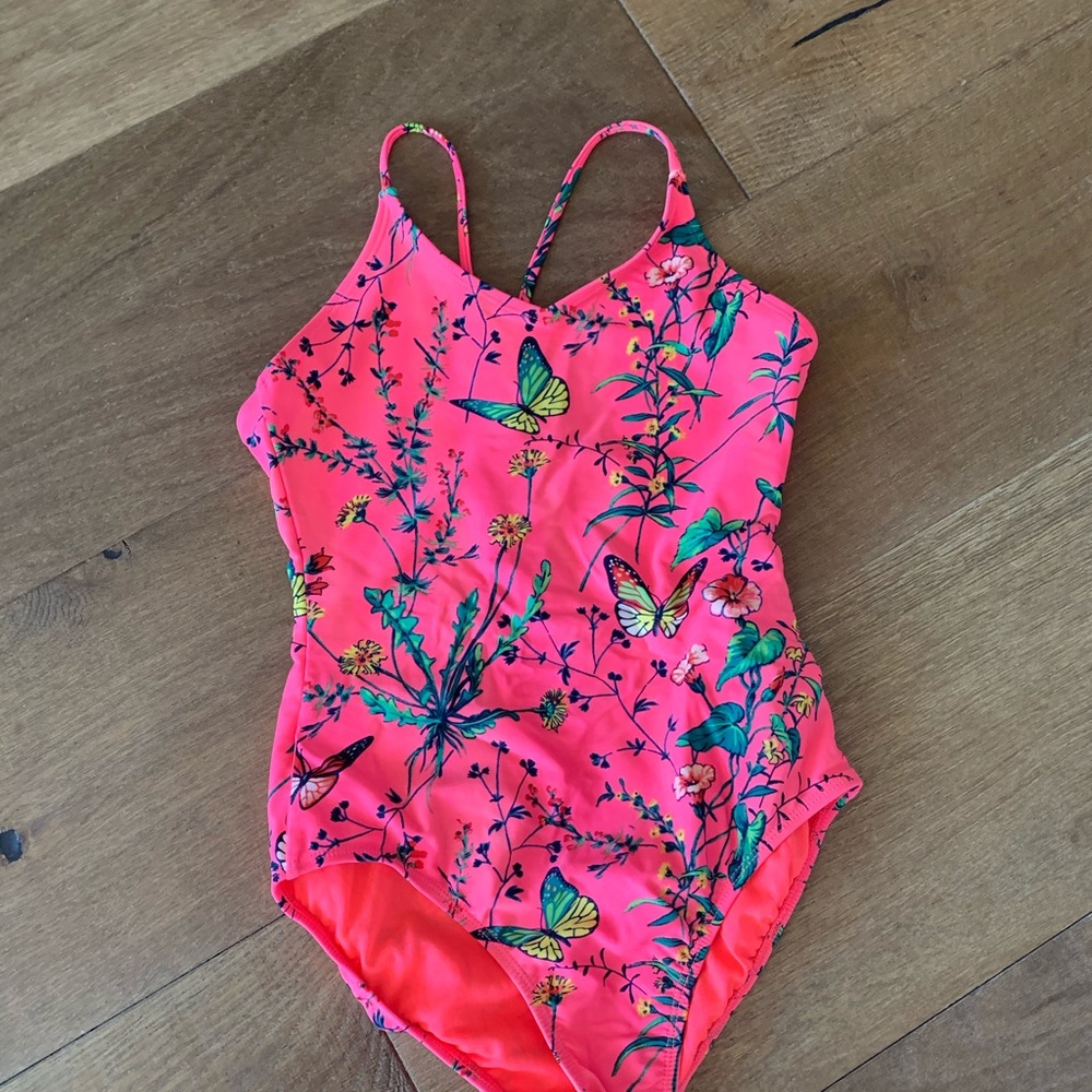 Adorable bright and fun one piece suit
